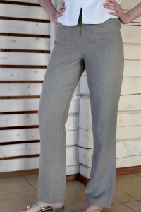 natural linen trousers