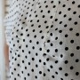 Short sleeve linen blouse