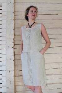 linen suit