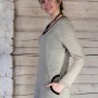 knitted linen tunic