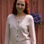 Ladies linen cardigan