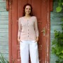 Ladies linen cardigan