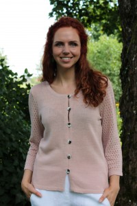 Ladies linen cardigan