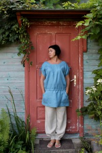 linen tunic with pockets