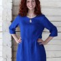 Blue Tunic With Large Pockets