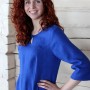 Blue Tunic With Large Pockets