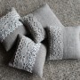 Lavender sachets with lace