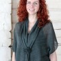 Grey Linen Wrap Shawl
