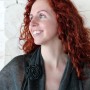 Grey Linen Wrap Shawl