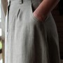 Linen Skirt-Pants