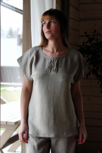 Linen Kimono Top