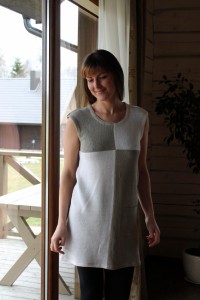 Sleeveless Linen Dress