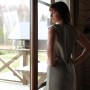 Sleeveless Linen Dress