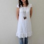 White Linen Dress