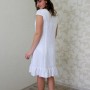White Linen Dress