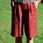 Long Linen Shorts